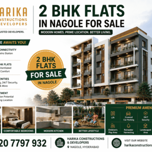 2 bhk flats in nagole for sale