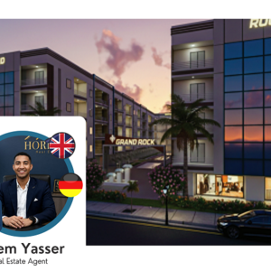 Central modern studio in the Heart of Hurghada with sea view