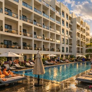 Studio 40Sqm directly on the pool