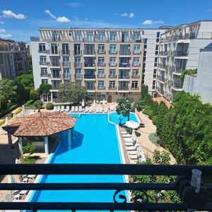 Pool view Studio with New furniture| Dawn Park, Sunny Beach