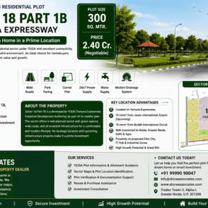 Plot in Sector 18 Part 1B, Yamuna Expressway