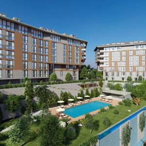 Sea views flat 6+2 home sample apartments boğaz Panoramic 