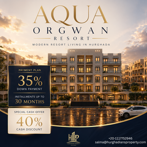 Studio for Sale at Aqua Orgwan Resort, Hurghada | 