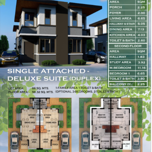 Single Attached Duplex (Deluxe)