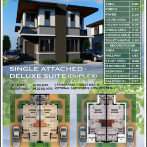Vicmar Homes - "Single Attached - Deluxe Suite Duplex."