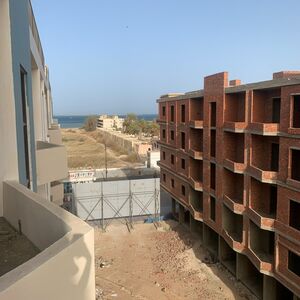 Sea View 1BR apartment by Mamsha- Center of Hurghada