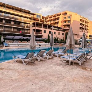 Studio with Partial Sea View in Grenada Complex, Sunny Beach