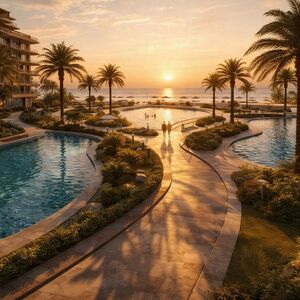 1BR sea&pool view 62 for sale, (Hurghada, Egypt)