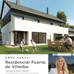 Chalet pareado en venta en Collado Villalba, Madrid Spain