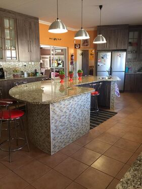 Kitchen towards scullery