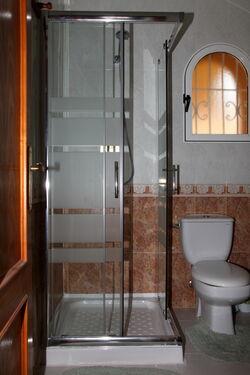 Shower room by Lounge.