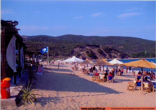 beach by Pyrgadikia