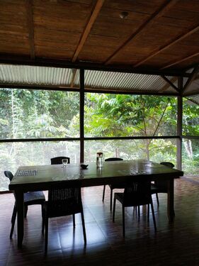 Dining area kitchen