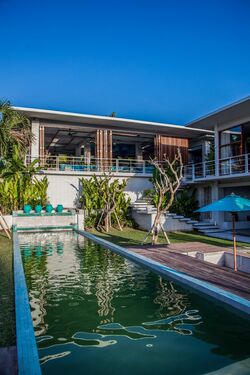 Pool and Villa View