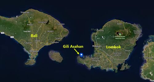 Location to Bali