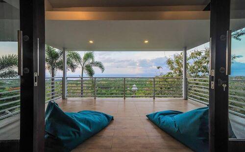 Patio and View