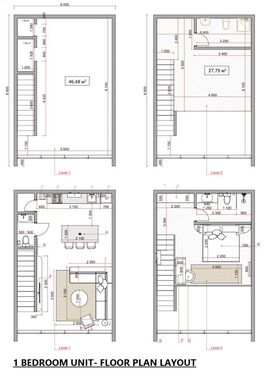 1 Bedroom Unit