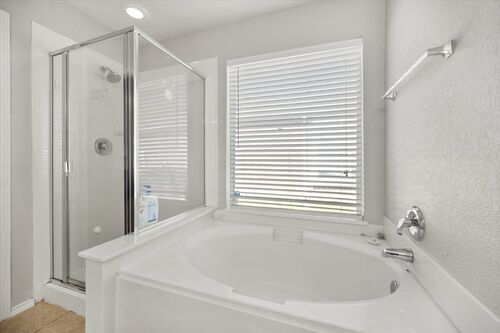 Master bathroom