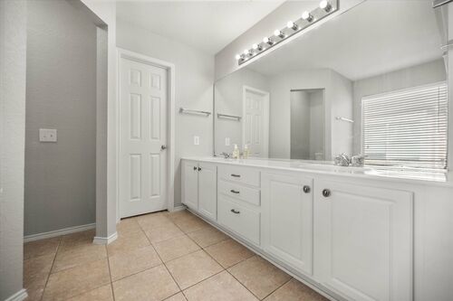 Master bathroom