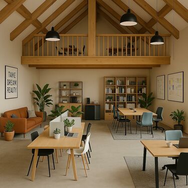 maybe an office