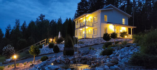 Evening Garden Right