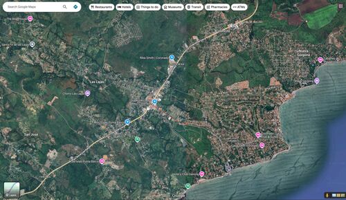 Google map image 