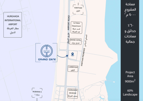 location on map