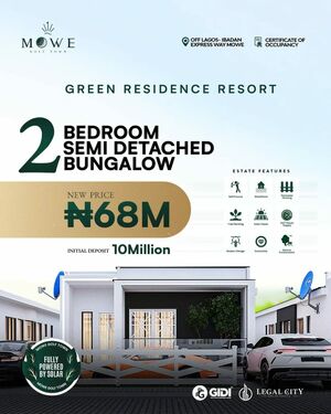 2 bedroom Bungalow