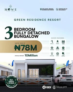 3 bedroom bungalow