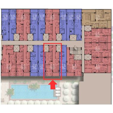 Unit at master plan
