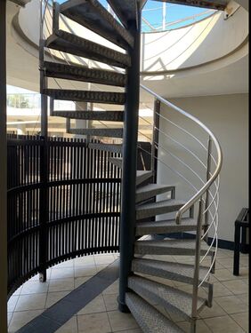 Stairs to Rooftop 