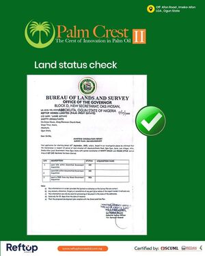 Charted Land Report