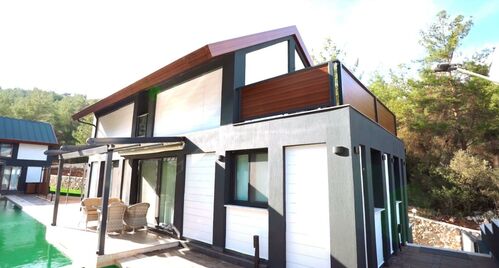 one of the villas