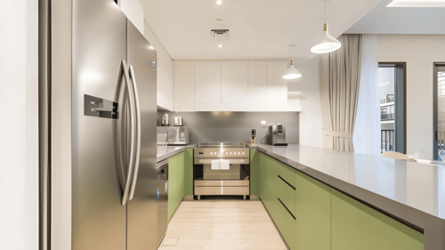 open kitchen in dubai