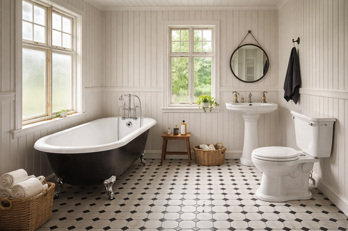 Bathroom imagined idea of