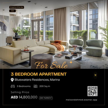 3br apartment for sale