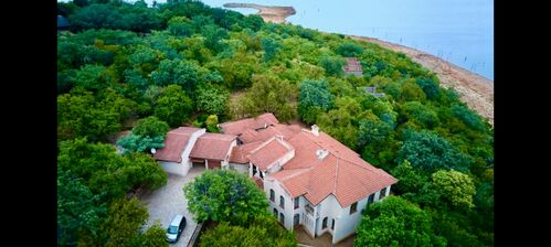 Aerial View Of House