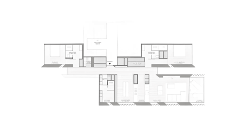 2bhk apartment, floor pla