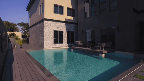 villa, swimming pool, dxb