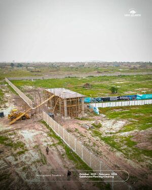 Fencing and gate house 