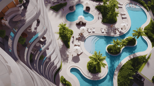 penthouse for sale, waves