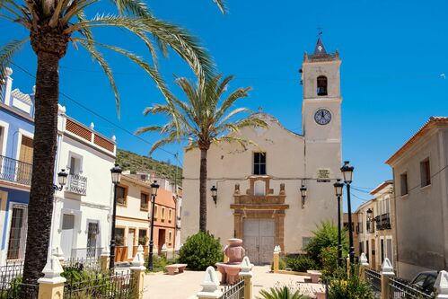 Village Church with Plaza