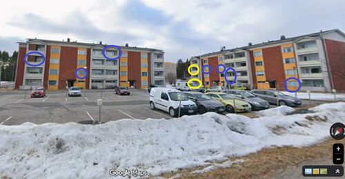 the yellow ones are extra