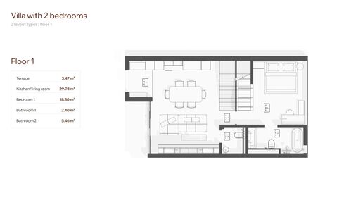 Privé – 2 Bedroom