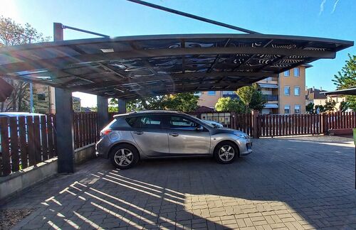 Covered 2 car parking 