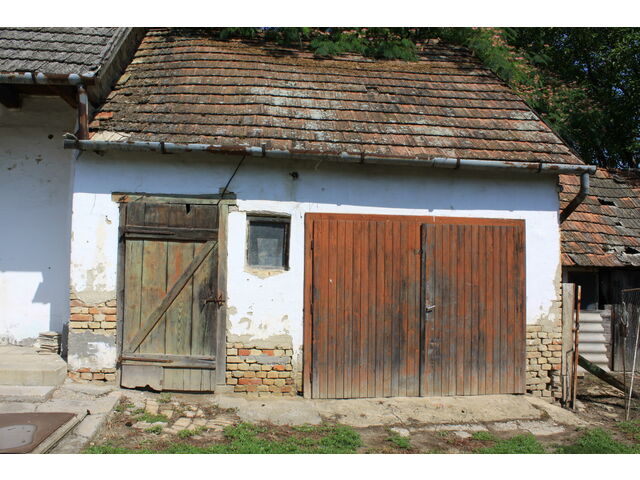 Garage and attic door