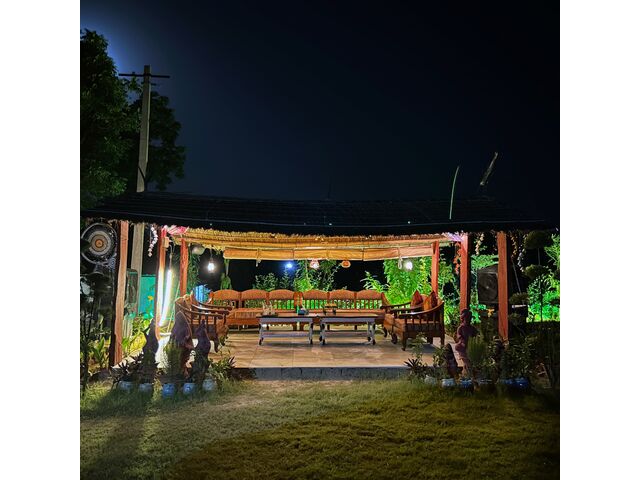 Garden Sitting area