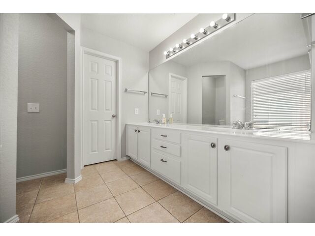 Master bathroom