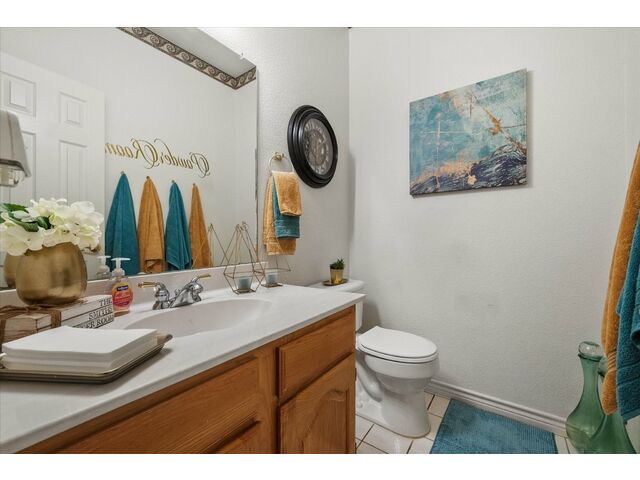 Powder bathroom