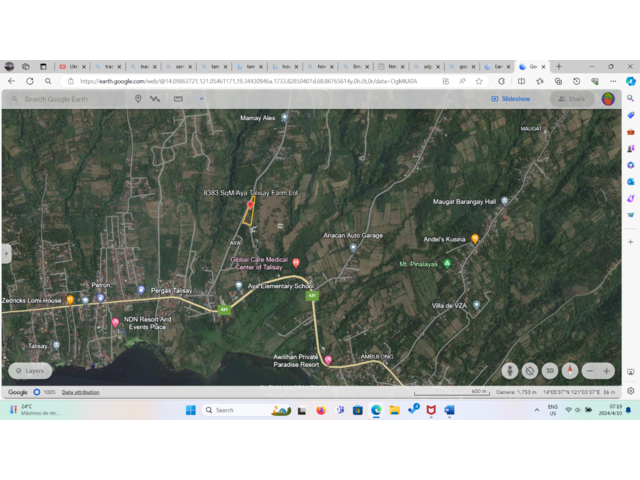 Lot Vicinity Map